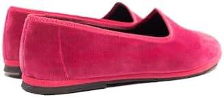 Tradizionale Friulane Shoes for Women – Velvet Ballet Slippers, Italian Handmade Women's Loafers & Slip-Ons, Elegant Indoor Slippers - Image 3