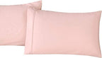 Trend Bedding Mart Oversize Pillow Case - Extra Large Fits Fluffiest Pillows, Extra Tall Pillowcase - Luxury 100% Egyptian Cotton 600 Thread Count (King, Blush/Rose Pink) - Image 3