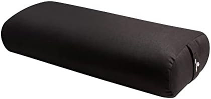 Hugger Mugger Standard Yoga Bolster - Firm, Supportive, Handmade, Durable by HuggerMugger