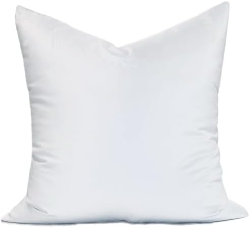 MoonRest® 27x27 Inch Synthetic Down Alternative Square Pillow Insert Form Stuffer for Sofa Shams, Decorative Throw Pillow, Cushion and Bed Pillow Stuffing - Hypoallergenic 27“X 27” by MoonRest