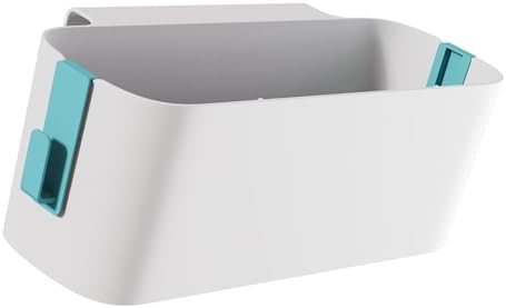 Bedside Storage Basket, Hanging Organizer, Storage Box with Multi Pockets, Ideal for Dorm, Bunk Bed, Desk & Wall (Green) - Image 3