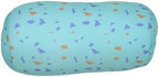 Bookishbunny 2pcs Micro Bead Microbead Roll Pillow Cushion for Bed Back Neck Head Body Support, 13" x 7", Various Designs (ConfettiLightBlue+RoyalBlue) - Image 3