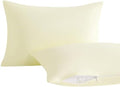 NTBAY Toddler Pillows with Pillowcases Set, 4 Piece 13 x 18, Ivory by NTBAY