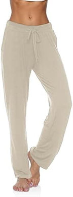 DIBAOLONG Womens Yoga Pants Wide Leg Comfy Drawstring Loose Straight Lounge Running Workout Legging - Image 2