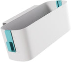 Bedside Storage Basket, Hanging Organizer, Storage Box with Multi Pockets, Ideal for Dorm, Bunk Bed, Desk & Wall (Green) - Image 4