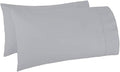 Trend Bedding Mart Oversize Pillow Case Extra Large Fits Even The Fluffiest Pillows Including The Pancake Pillow Extra Tall Pillowcase Luxury 100% Egyptian Cotton 600 Thread Count(King, Silver) by TREND+BEDDING+MART