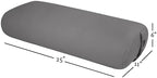 Hugger Mugger Standard Yoga Bolster - Firm, Supportive, Handmade, Durable - Image 2