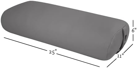 Hugger Mugger Standard Yoga Bolster - Firm, Supportive, Handmade, Durable - Image 2