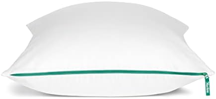 Marlow Cooling Pillow Case - Machine Washable - Zipper Pillow Cases - Made with 100% Long-Staple Cotton - Cooling-Infused Pillow Protector - Pillow Protector Standard Size - Image 3
