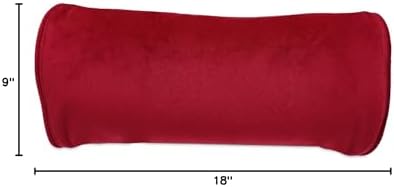 Octane Seating Recliner Head & Neck Pillow (Polyester, Sangria Red) - Image 4