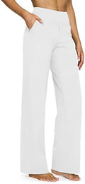 G4Free Yoga Pants for Women Wide Leg Pants with Pockets High Waisted by G4Free