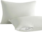 NTBAY Toddler Pillows with Pillowcases Set, 4 Piece 13 x 18, Light Grey by NTBAY