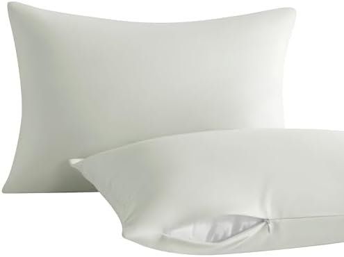 NTBAY Toddler Pillows with Pillowcases Set, 4 Piece 13 x 18, Light Grey by NTBAY