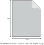 FLXXIE 43x60 Inch Down Alternative Toddler Comforter, Aqua - Image 6