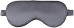 DISANGNI Silk Set: 22 Momme 100% Natural Mulberry Silk Pillow Case & Eye Mask Duo for Hair and Skin (1pc Queen Size 20" x30",Dark Gray Pillowcase Eye mask Set) - Image 4