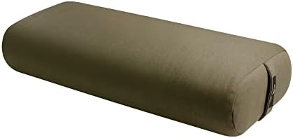 Hugger Mugger Standard Yoga Bolster - Firm, Supportive, Handmade, Durable by HuggerMugger