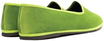 Tradizionale Friulane Shoes for Women – Velvet Ballet Slippers, Italian Handmade Women's Loafers & Slip-Ons, Elegant Indoor Slippers - Image 4