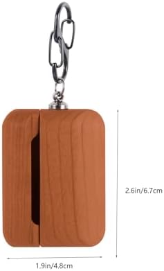 Angoily 3pcs Earphone Case Handcrafted Wooden Design Comfortable Feel Shock Drop Cover Skidproof Buckle Revitalize Your Earbuds - Image 2