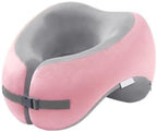 QUQUQ Travel Neck Pillow for Sleeping Multifunctional Neck Pillow Suitable for Office Naps and Travel Support Comfortable(Pink) by Unknown
