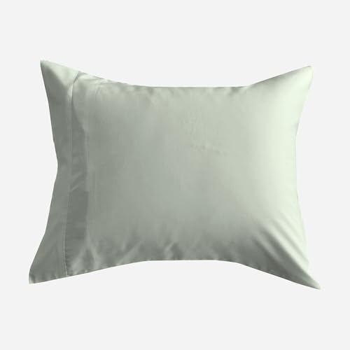 DOZ Pillowcase Set, 100% Viscose derived from Bamboo, Organically Grown, Buttery Soft, Silky, Breathable, Cooling, Oeko-TEX, High GSM, 2-Pack, Envelope Closure (King, Sage) - Image 3