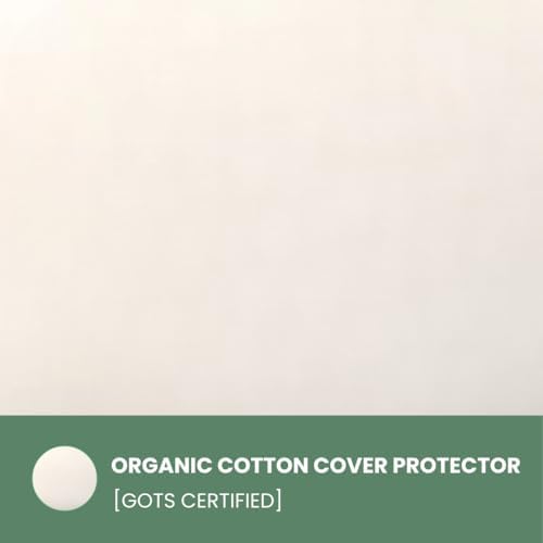 OrganicTextiles Organic Cotton Travel Size Pillow (with Adjustable Zipper), with Organic Cotton Cover for: Airplane, Car, Train, Bus, Camping, Outdoor and Business Travels - Image 5
