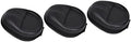 Uonlytech 3pcs Earphone Case Eva Storage Bag for Cables Protective Earbud Holder Zipper Design Organizer for USB Drives Chargers and Digital Accessories by UONLYtech