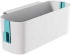 Bedside Storage Basket, Hanging Organizer, Storage Box with Multi Pockets, Ideal for Dorm, Bunk Bed, Desk & Wall (Green) - Image 6