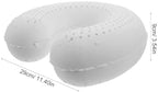 Neck Pillow for Airplanes: Natural Latex U Shaped Pillow - Neck Support Soft Cushion Travel Essentials for Plane, Car, Train and Home - Image 2