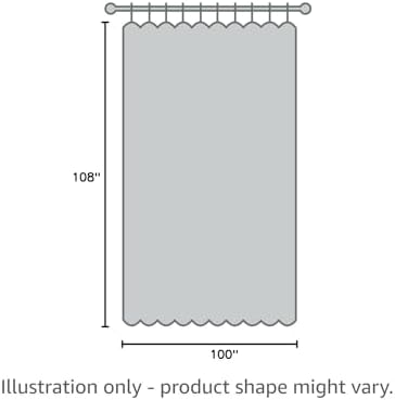 NICETOWN Sliding Door Curtains 108 inches Long for Bedroom, Blackout Patio Door Thermal Curtains Privacy Room Divider Window Treatment for Bedroom/Living Room (1 Panel, Beige, W100 x L108) - Image 3