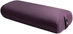 Hugger Mugger Standard Yoga Bolster - Firm, Supportive, Handmade, Durable by HuggerMugger