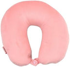 Bookishbunny 2pcs Micro Bead Set U Shaped Neck Travel Pillow 12" x 12" x 4" and Roll Back Pillow Cushion 13" x 7", Various Designs (Cat) - Image 6