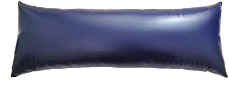 2pcs PU Waterproof Pillowcases with Zipper Pillow Protectors, Dust Proof, Grease Proof, Dog Proof, Extends Pillow Life, Utility Patent Body Pillow Covers, Beddings (Body(20"*54"), Navy) by BECKCOVER