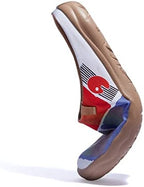 UIN Slipper Woman Travel Art Painted Shoes Wide Toe Casual Home Slip On Mules Malaga - Image 4