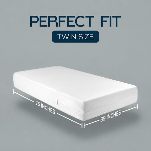 Bulk 10-Pack Twin Size Hotel Mattress Encasement 100% Waterproof, 12" Deep - Image 2