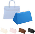 Satin Purse Pillow Insert for Birkin 30, Blue Hydra by KINGSINBAG