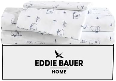 Eddie Bauer Kids - Twin XL Sheet Set with Elastic Fitted Sheet & Pillowcase - Image 3