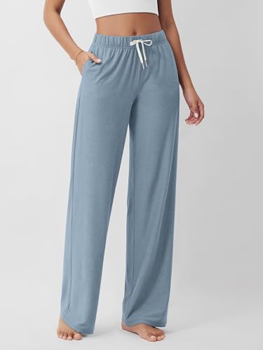 ODODOS Women's Straight Leg Pants Ultra Soft odSTRATUM Tech Relaxed Casual Pajama Lounge Pants with Pockets-27/29/31 Inseam - Image 3