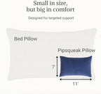 Pipsqueak Travel Pillow - Small, Mini, Tiny - 11 x 7 in, Microfiber - Image 2