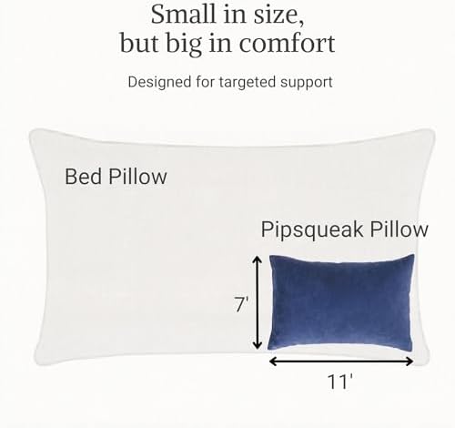 Pipsqueak Travel Pillow - Small, Mini, Tiny - 11 x 7 in, Microfiber - Image 2