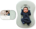 snuggle me Organic Newborn Baby Infant Lounger Pillow & Travel Bag - Sage by SnuggleMeOrganic