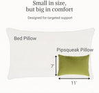 Pipsqueak Travel Pillow - Small, Mini, Tiny - 11 x 7 in, Microfiber - Image 2