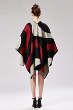 Lacavocor Women's Shawl Wrap Poncho Cape Cardigan Open Front - Image 6