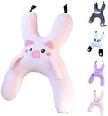 Snoozebelt Car Seat Belt Pillow for Kids, Soft Travel Shoulder Cushion，Pink by Unknown