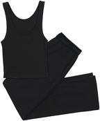 Hanes Women's Originals SuperSoft Comfywear 2 Piece Crop Tank & Lounge Pants Loungewear Set by Hanes