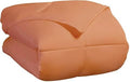 SUPERIOR All Season Down Alternative Comforter, Twin, Dusty Orange by SUPERIOR