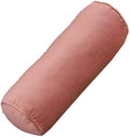 Tingting's Dream Smooth Velvet Long Bolster Pillow Sofa Cylinder Neck Pillow Round Cervical Roll Pillow Multifunctional Lumbar Waist Cushion (Pale Mauve, 15×60CM/5.91"×23.6") by Unknown