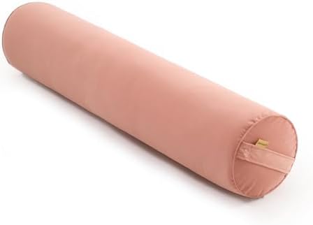 Body Pillow for Adults,Long Round Pillow,Big Cylindrical Pillow,Large Full Bolster Pillows for Side Sleepers (Blush Pink, 39.37"*7.87") by Ailuteie