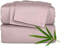 Pure Bamboo Twin XL Sheets, Genuine 100% Organic Viscose Derived from Bamboo Bed Sheet Set, Luxuriously Soft & Cooling, Double Stitching, 2 Year Quality Promise (Twin XL, Dusty Pink) by PureBamboo