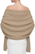 Women's Pashmina Shawl Wraps Evening Dress Elegant Scarf Wedding Knit Cape by Unknown