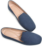 SAILING LU Women's Pointy Toe Ballets Flats PU Leather - Image 3